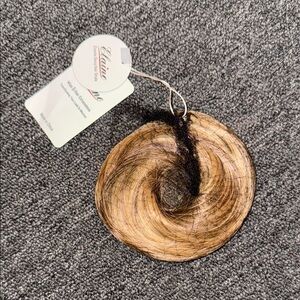 Elaine Hairpiece Blonde and Black